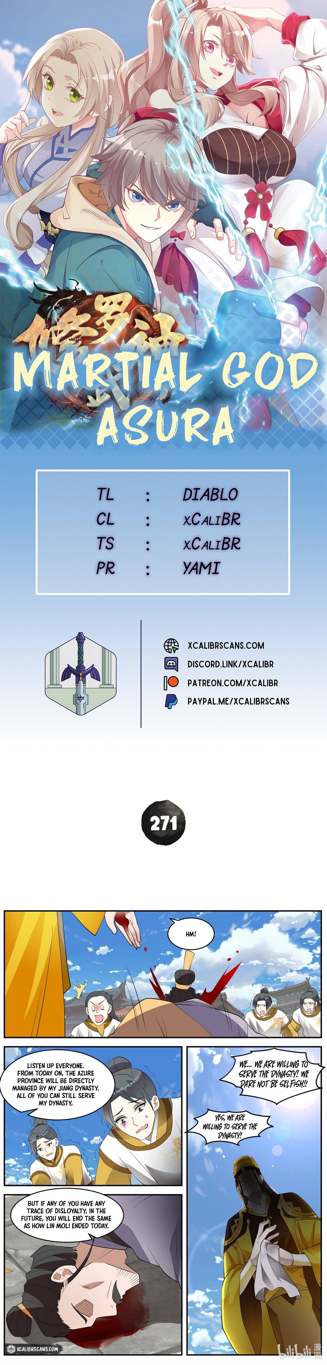 Martial God Asura chapter 271 page 1