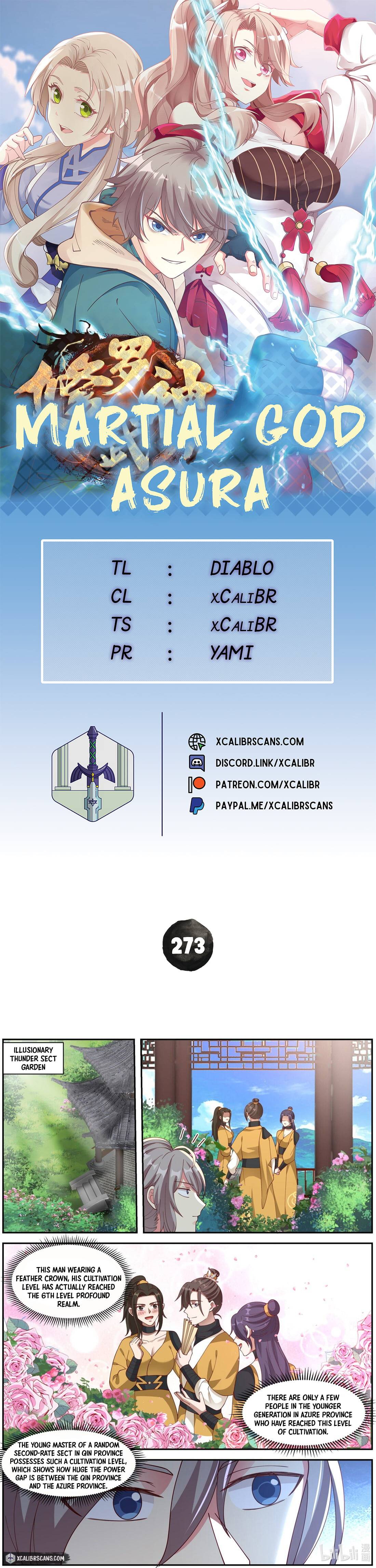 Martial God Asura chapter 273 page 1
