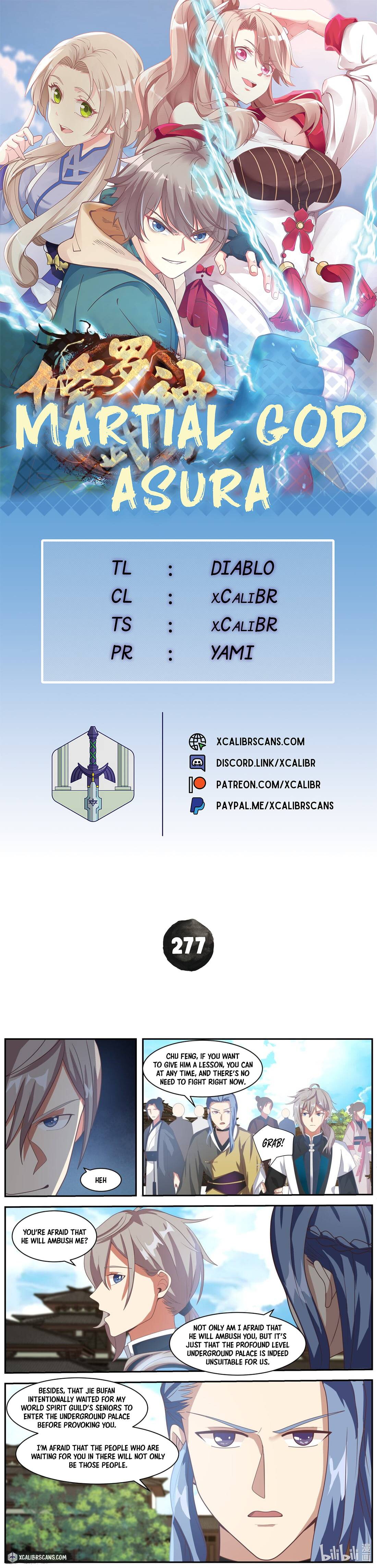 Martial God Asura chapter 277 page 1