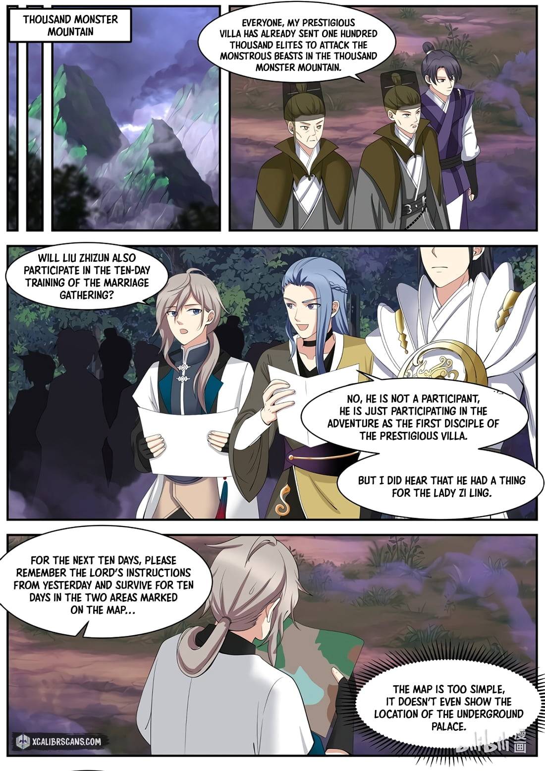 Martial God Asura chapter 288 page 6