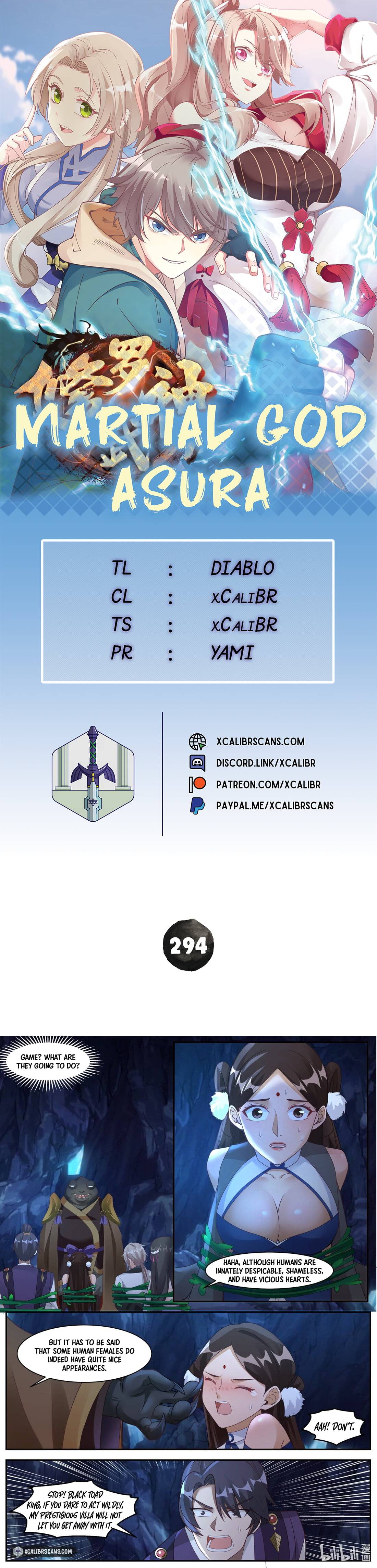 Martial God Asura chapter 294 page 1