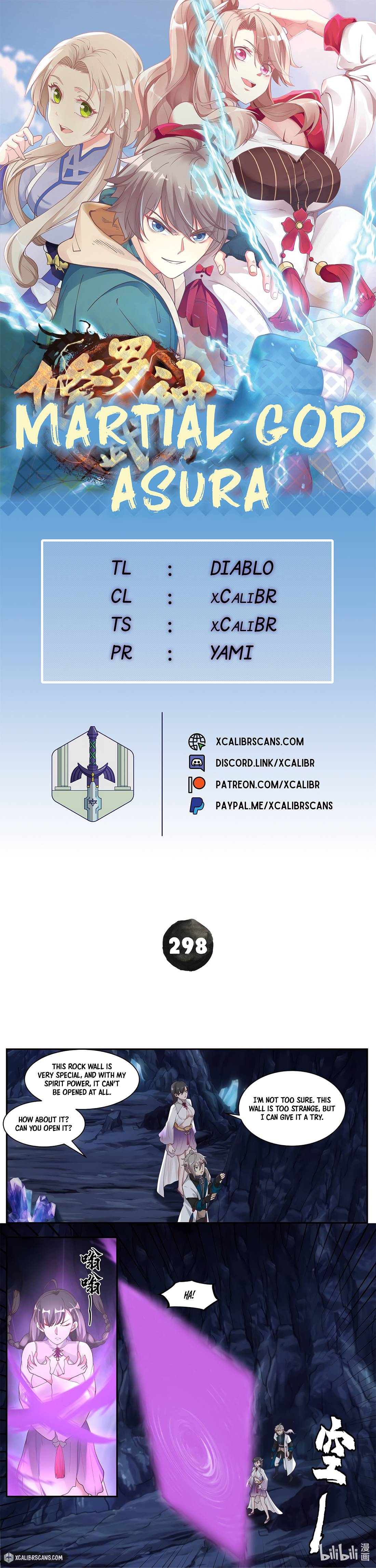 Martial God Asura chapter 298 page 1