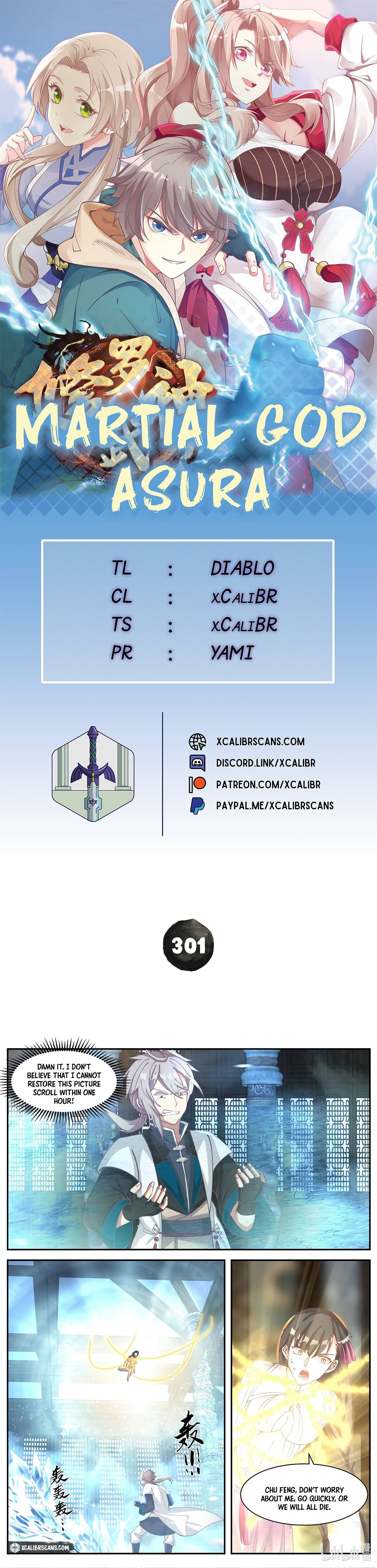Martial God Asura chapter 301 page 1