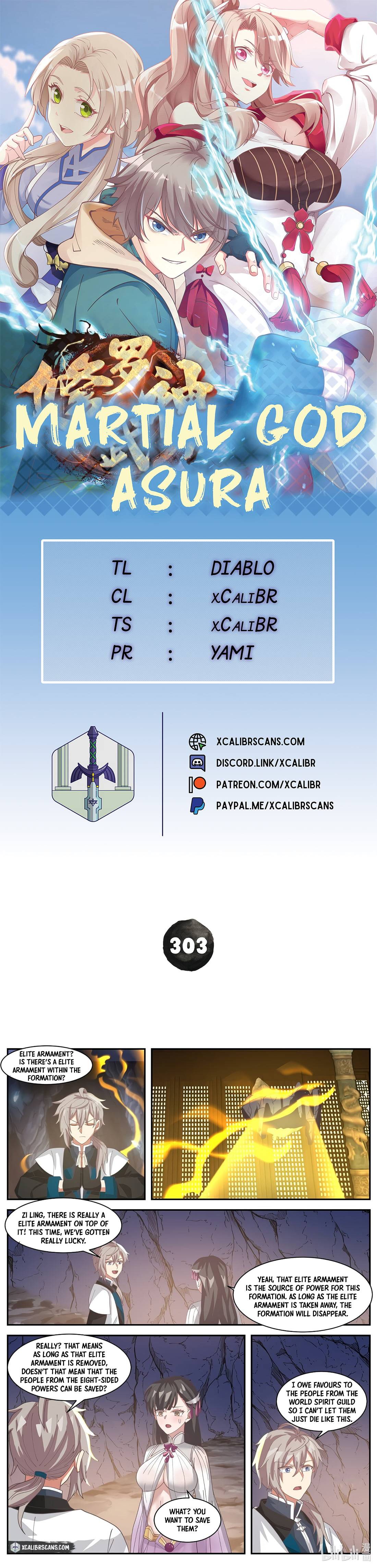 Martial God Asura chapter 303 page 1