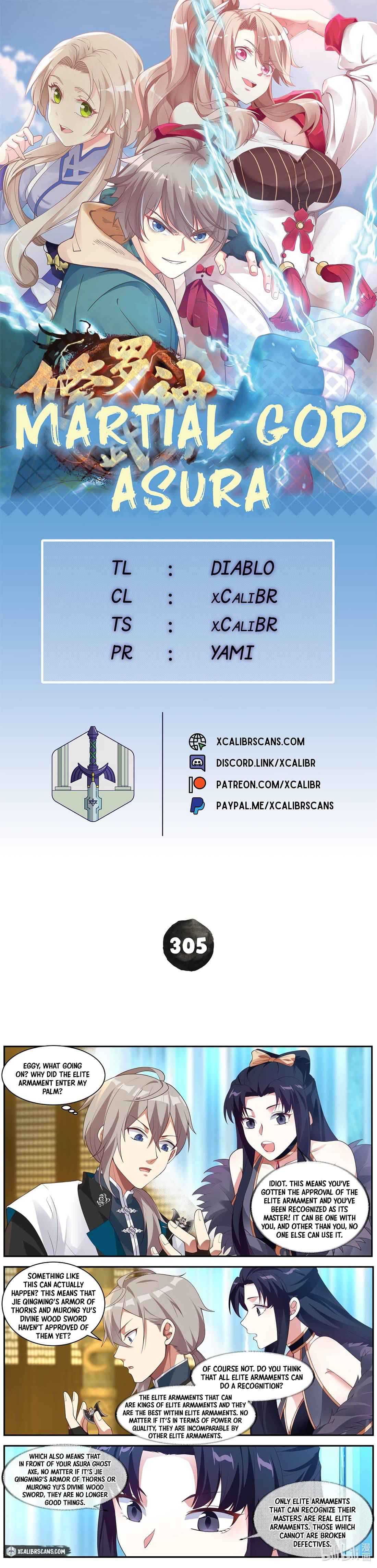 Martial God Asura chapter 305 page 1