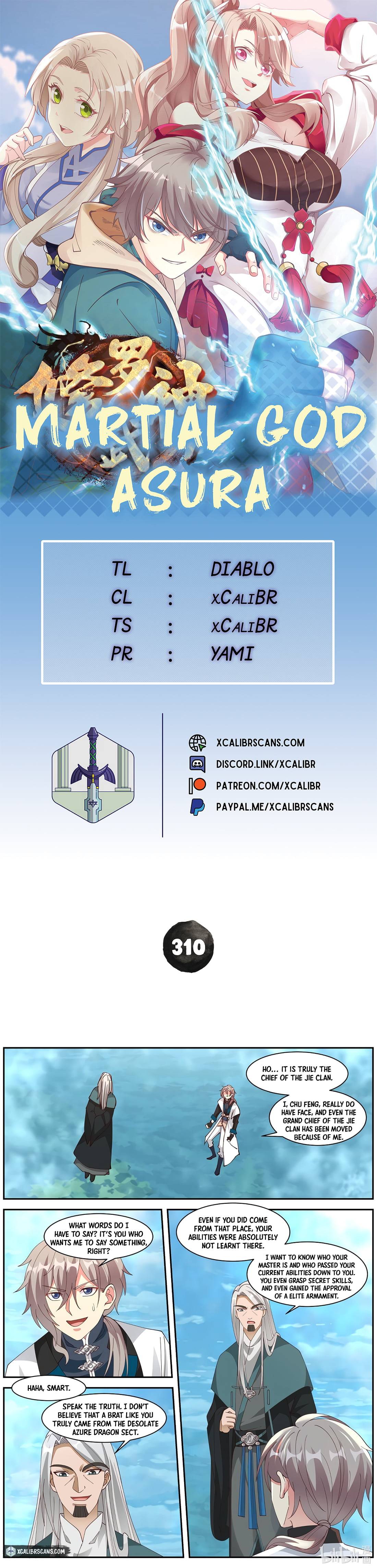 Martial God Asura chapter 310 page 1