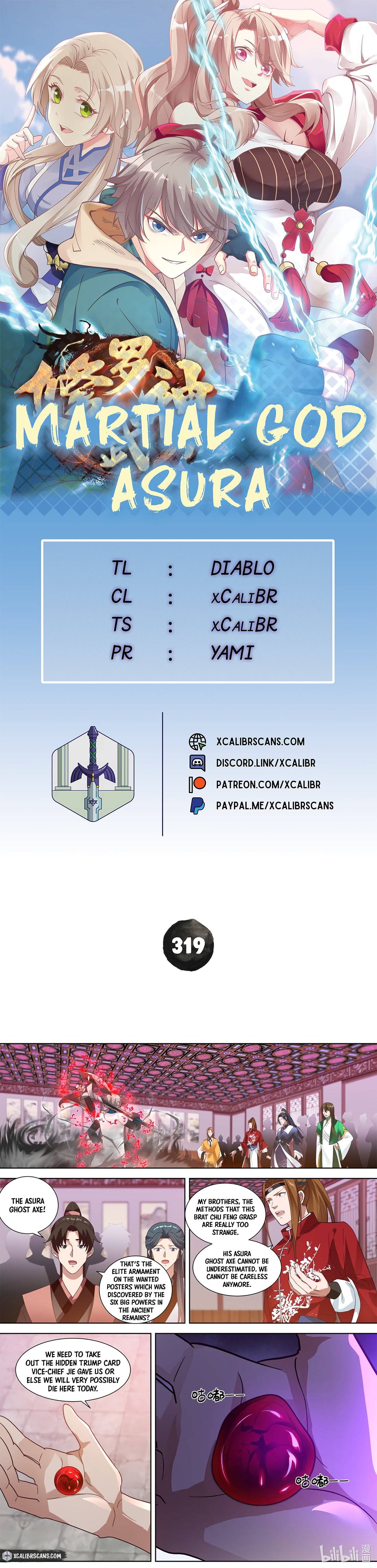 Martial God Asura chapter 319 page 1