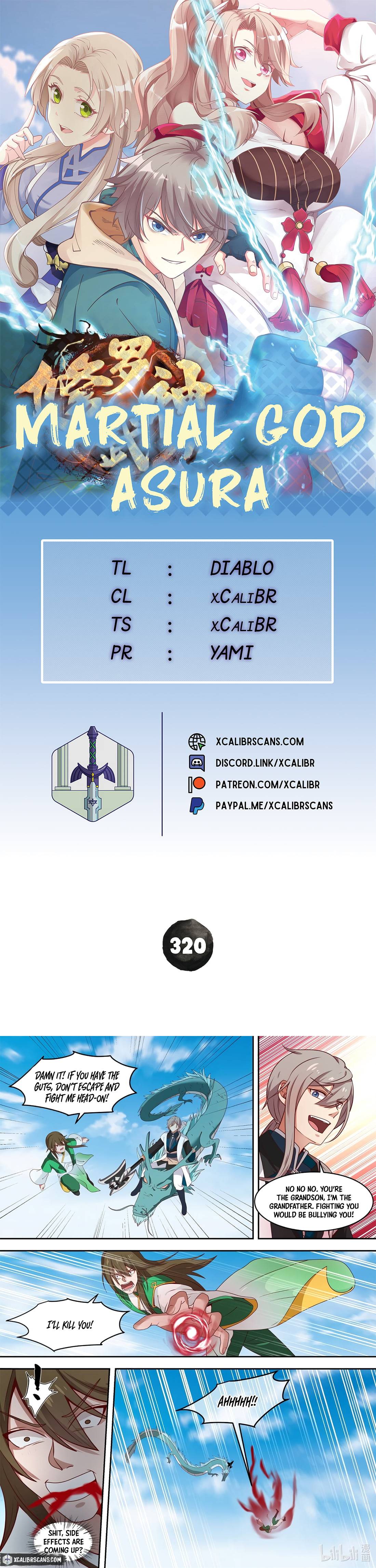 Martial God Asura chapter 320 page 1