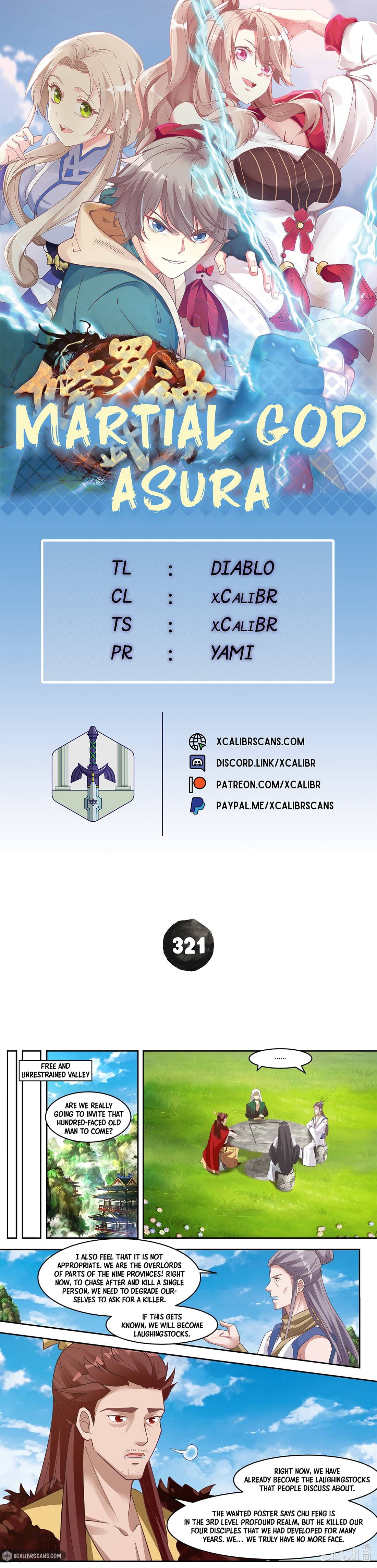 Martial God Asura chapter 321 page 1