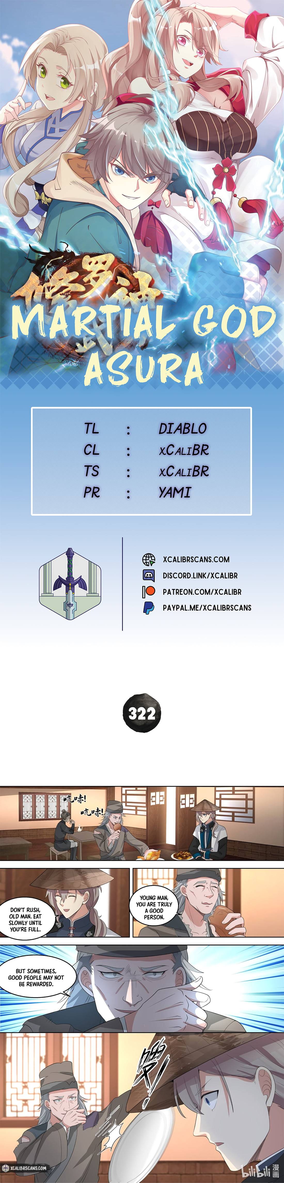 Martial God Asura chapter 322 page 1