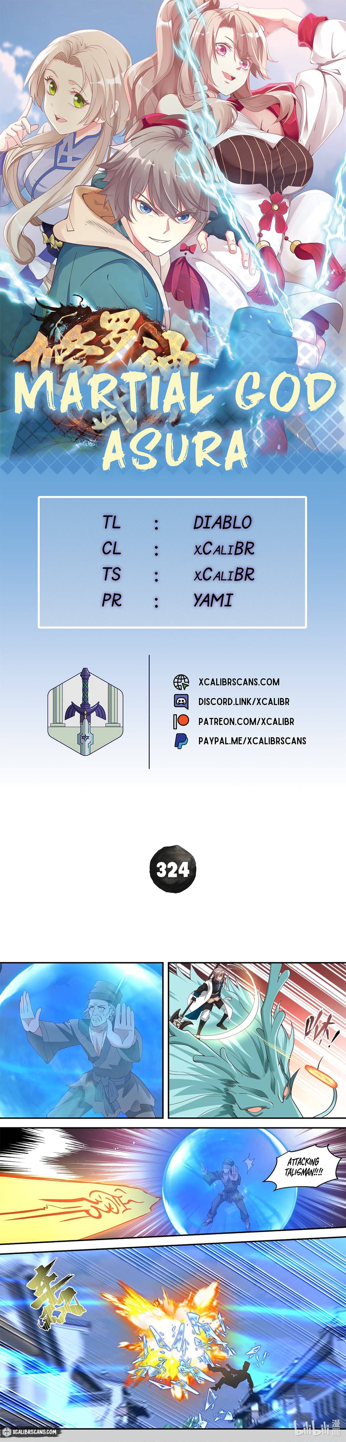 Martial God Asura chapter 324 page 1