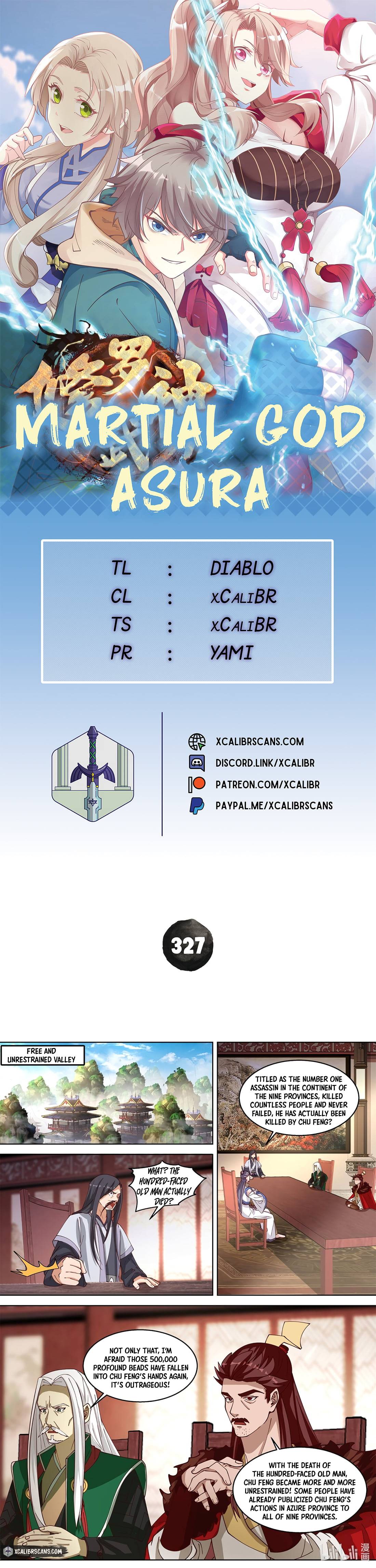 Martial God Asura chapter 327 page 1