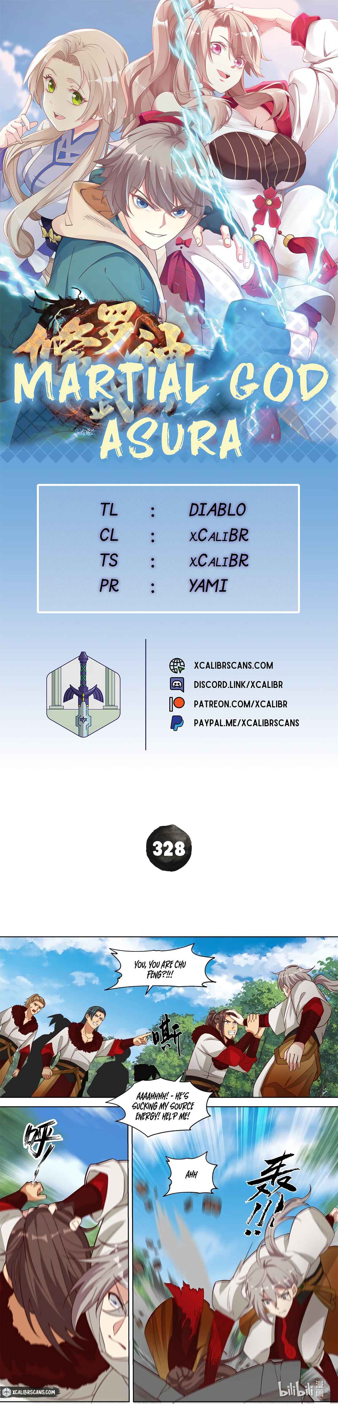 Martial God Asura chapter 328 page 1