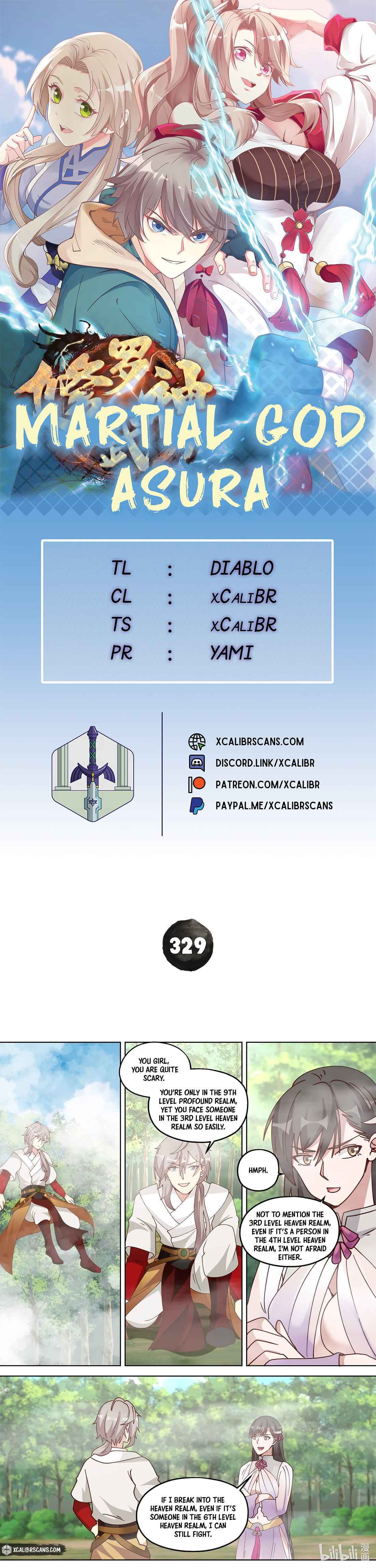 Martial God Asura chapter 329 page 1