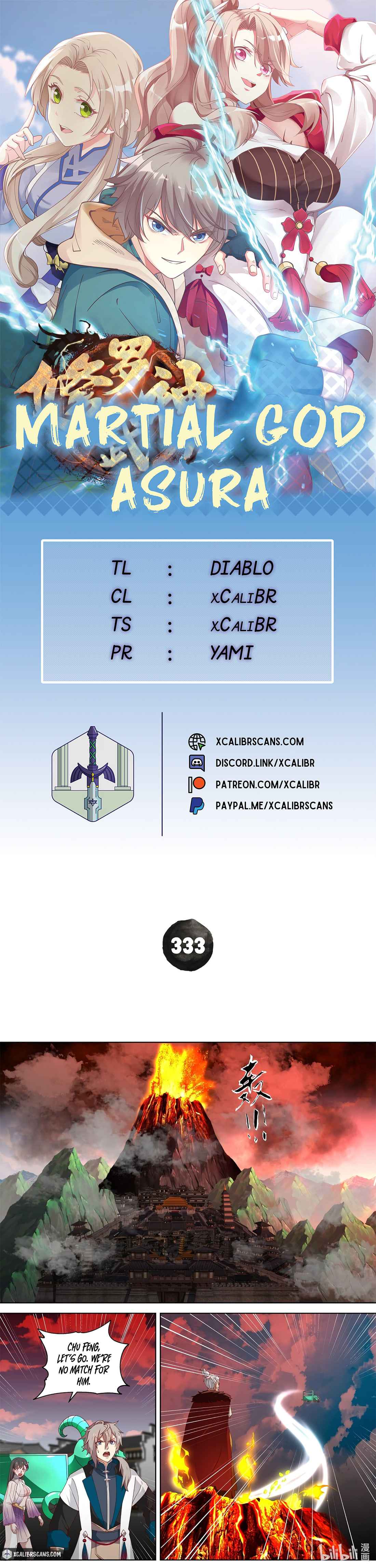 Martial God Asura chapter 333 page 1