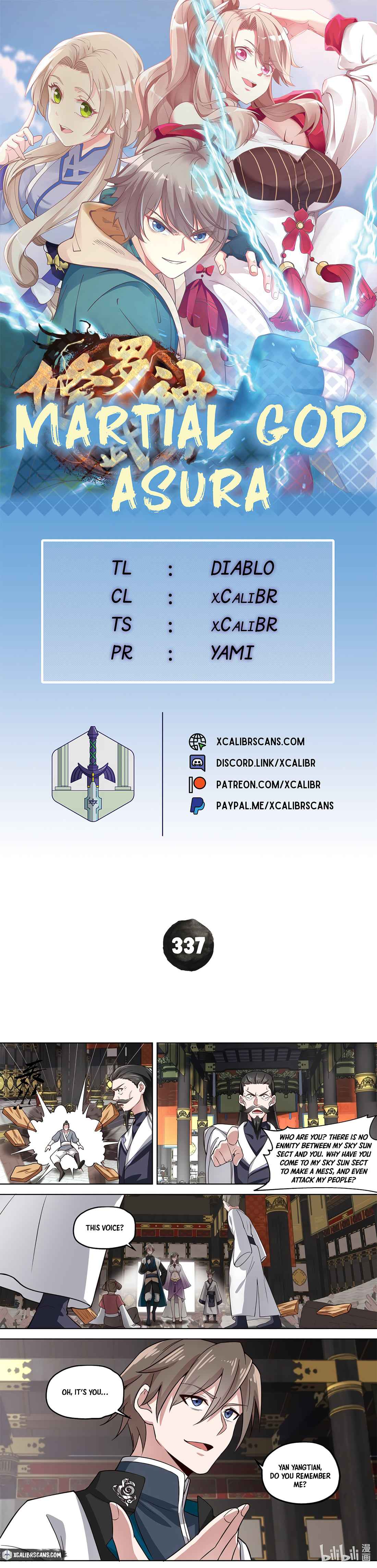 Martial God Asura chapter 337 page 1