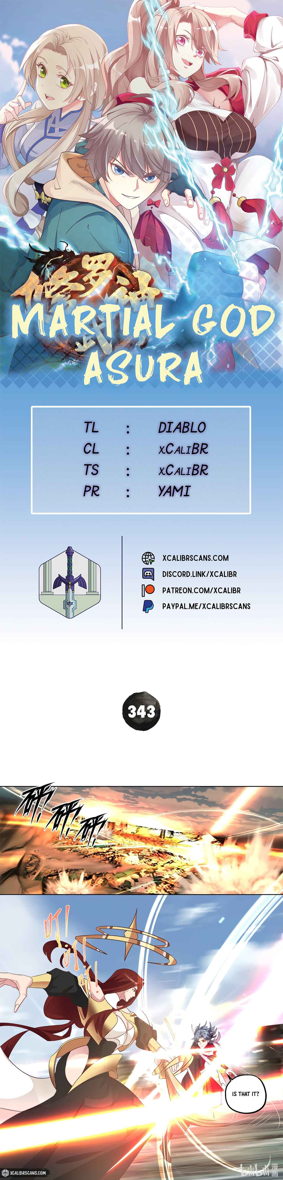 Martial God Asura chapter 343 page 1