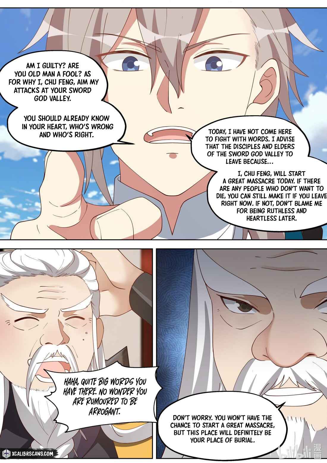 Martial God Asura chapter 347 page 8