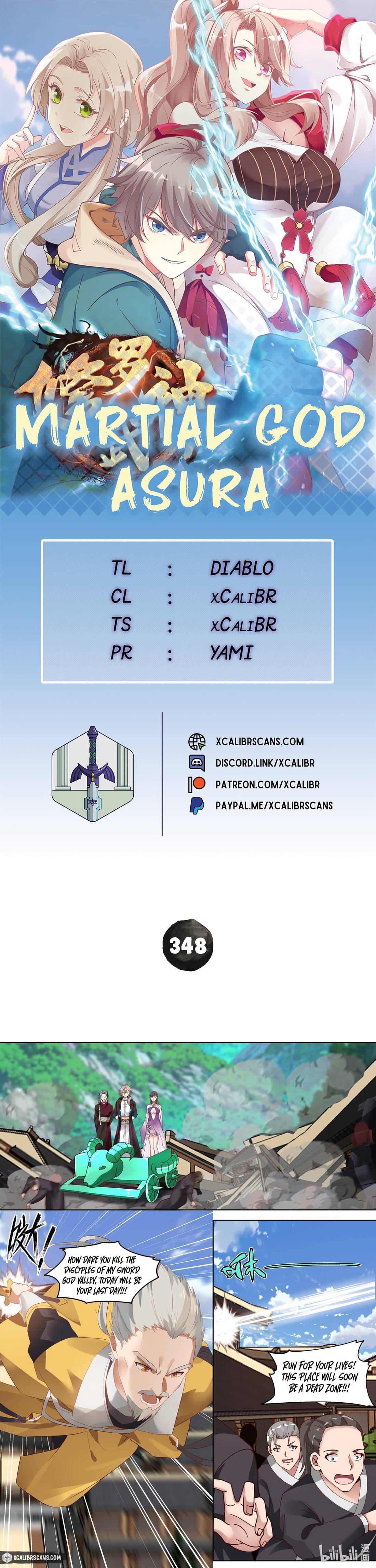 Martial God Asura chapter 348 page 1