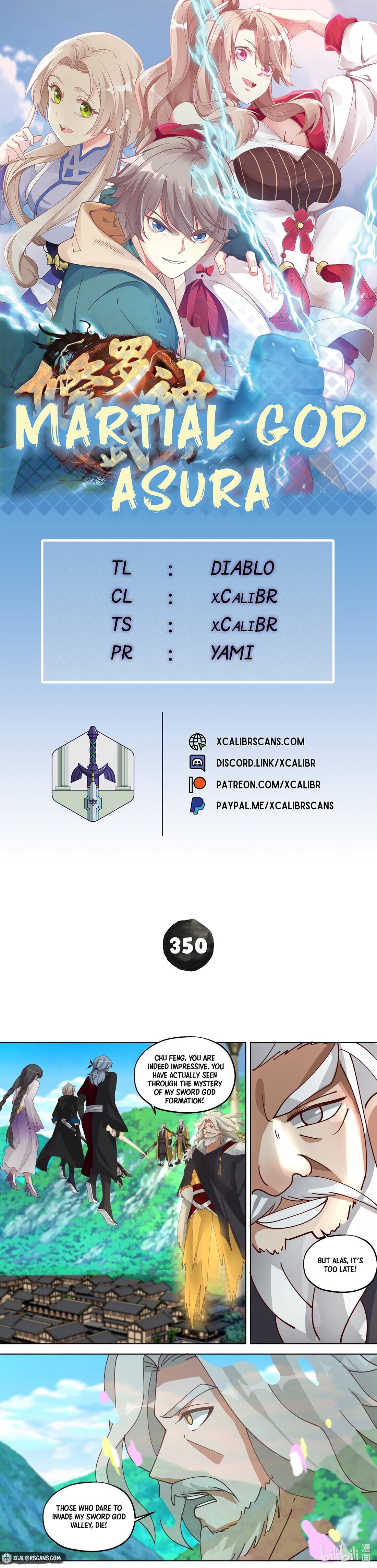Martial God Asura chapter 350 page 1