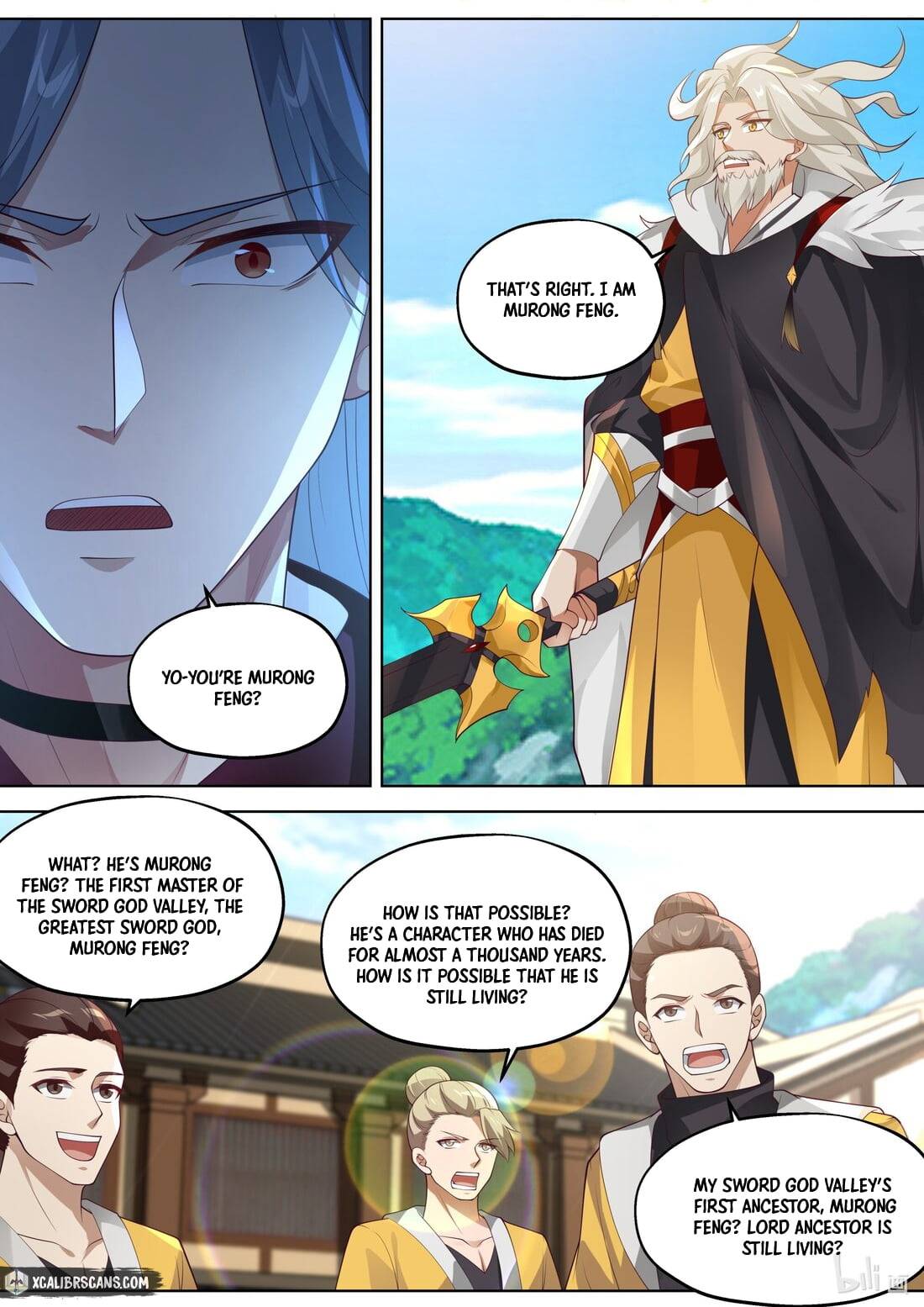 Martial God Asura chapter 350 page 3