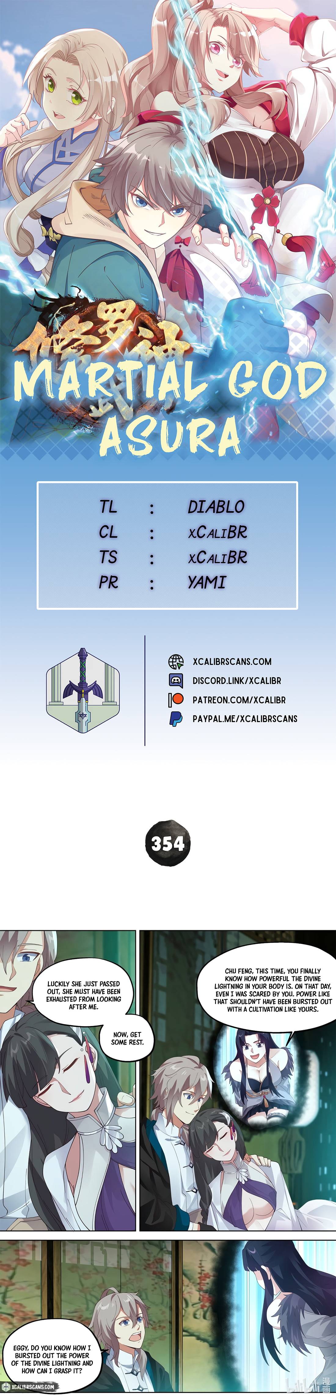 Martial God Asura chapter 354 page 1