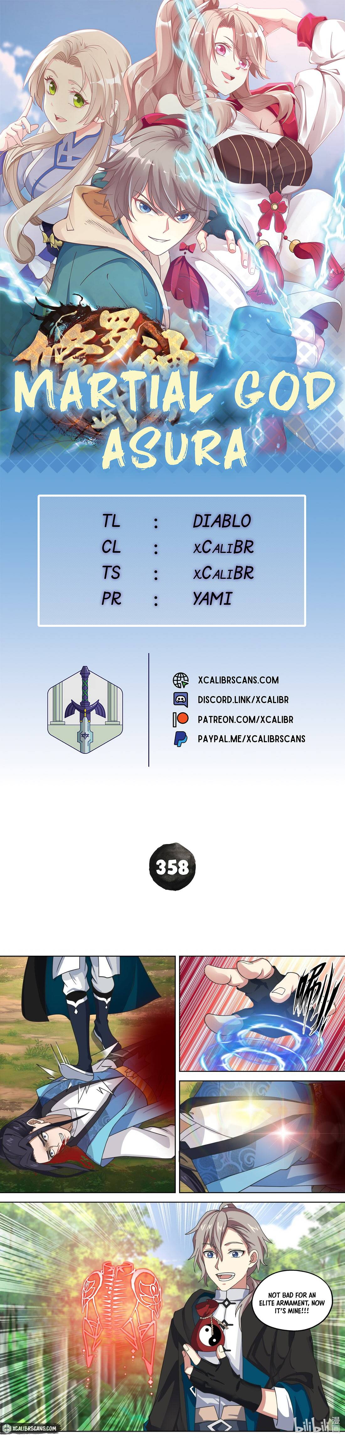 Martial God Asura chapter 358 page 1