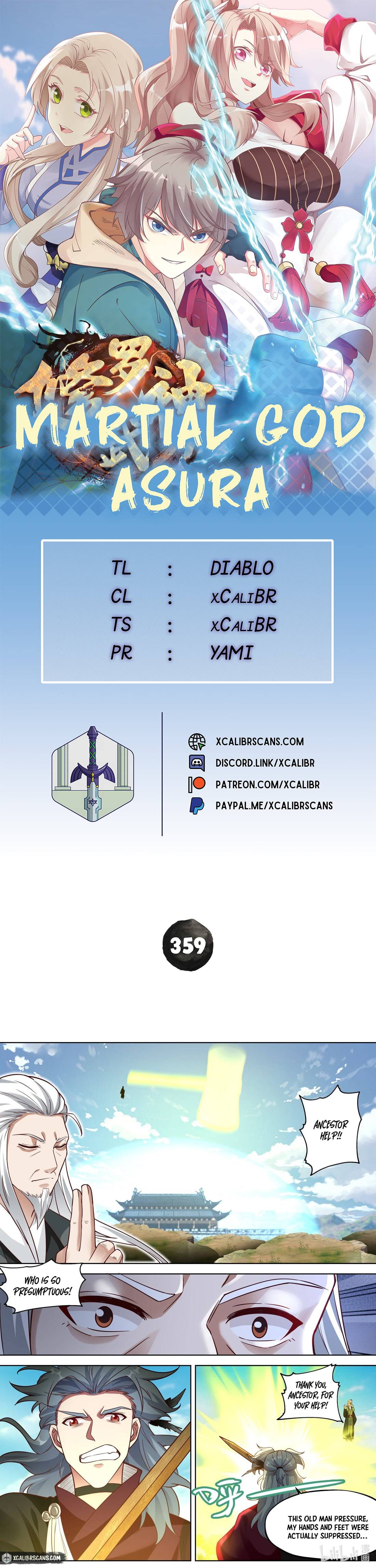 Martial God Asura chapter 359 page 1