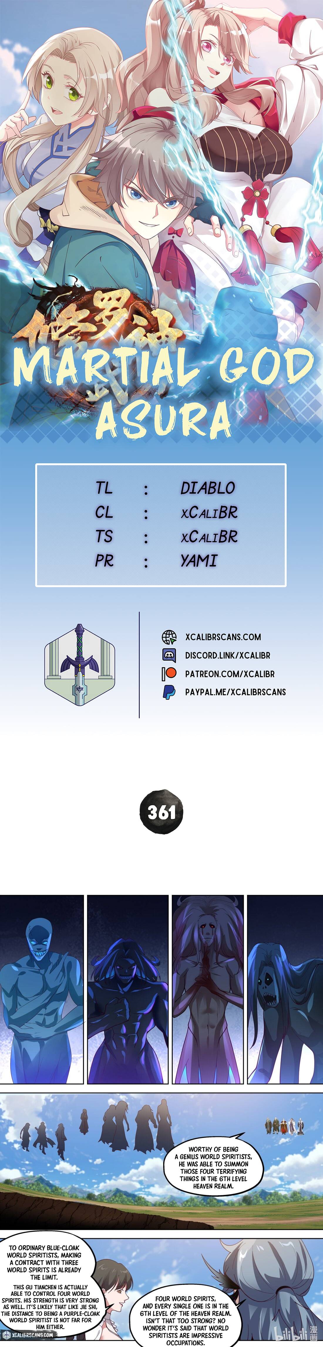 Martial God Asura chapter 361 page 1
