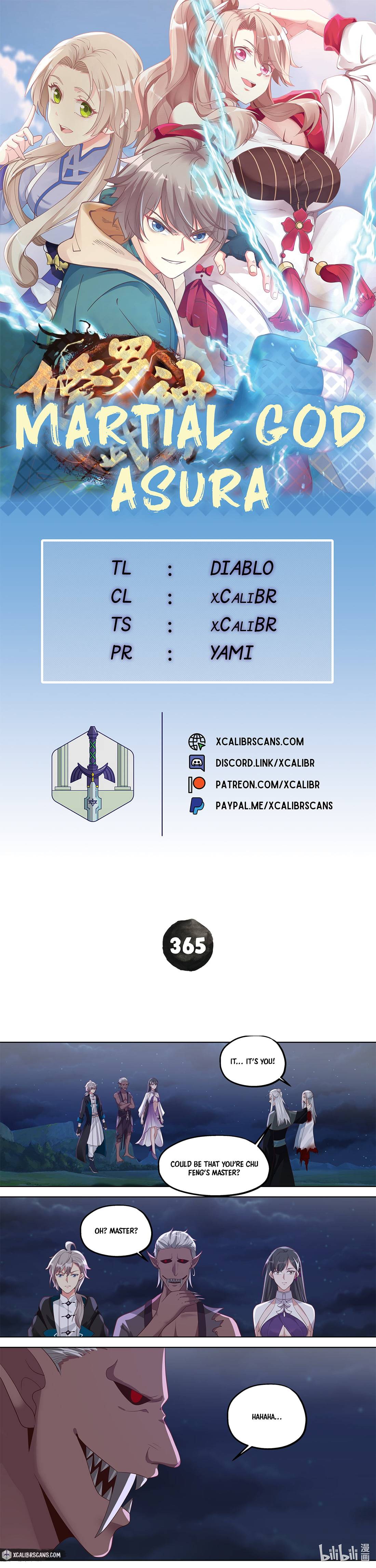 Martial God Asura chapter 365 page 1