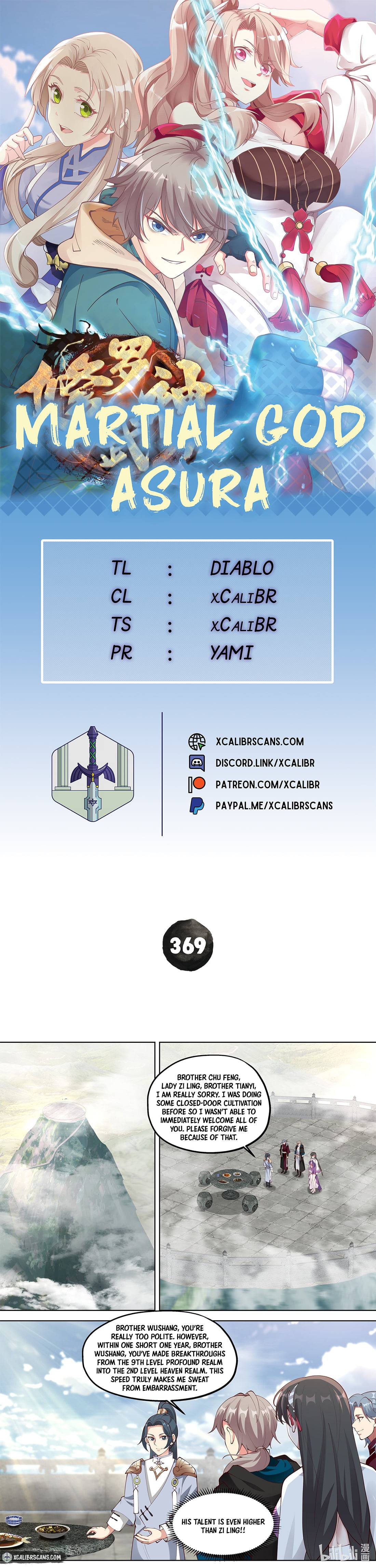 Martial God Asura chapter 369 page 1