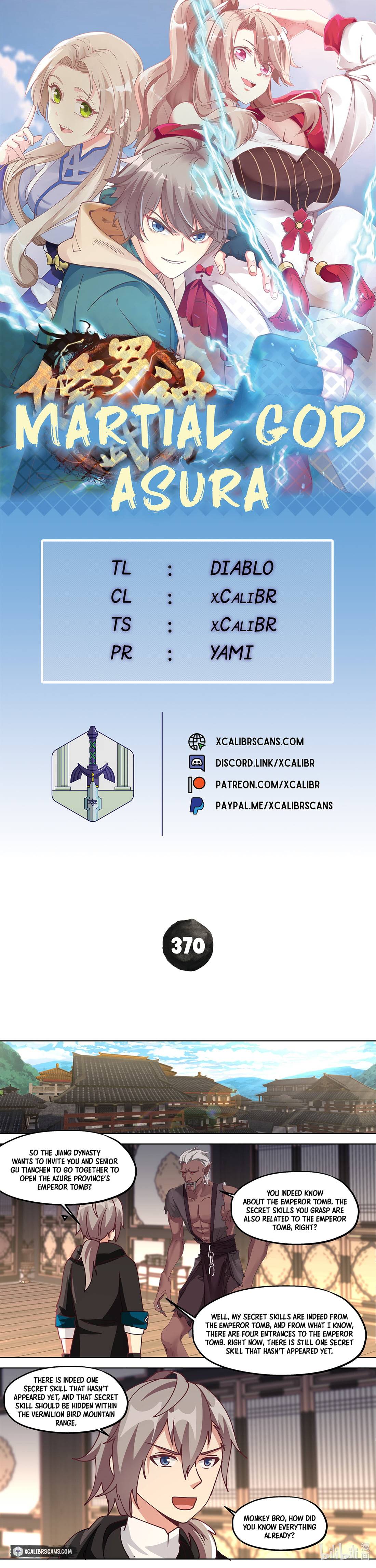 Martial God Asura chapter 370 page 1