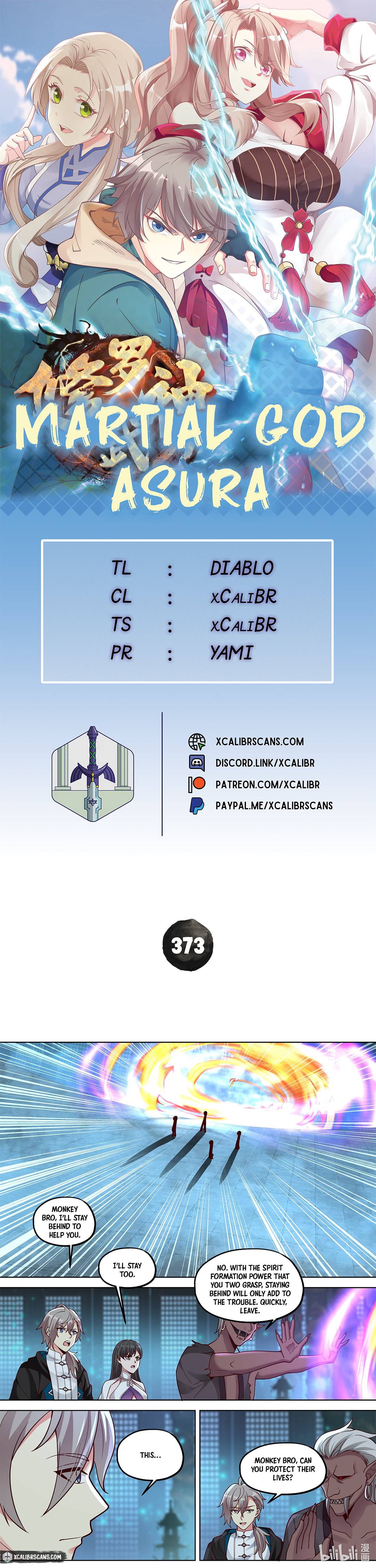 Martial God Asura chapter 373 page 1