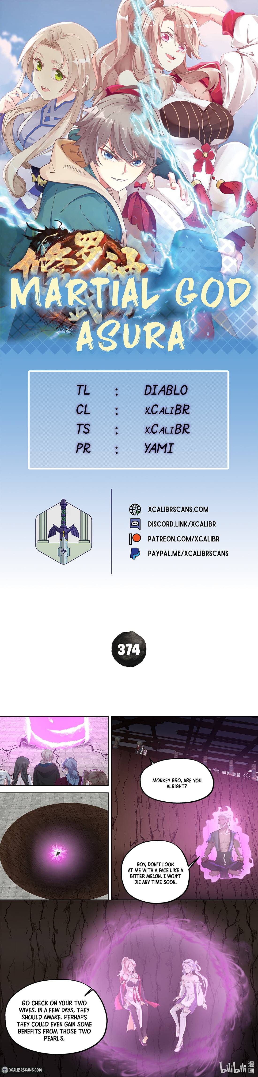 Martial God Asura chapter 374 page 1