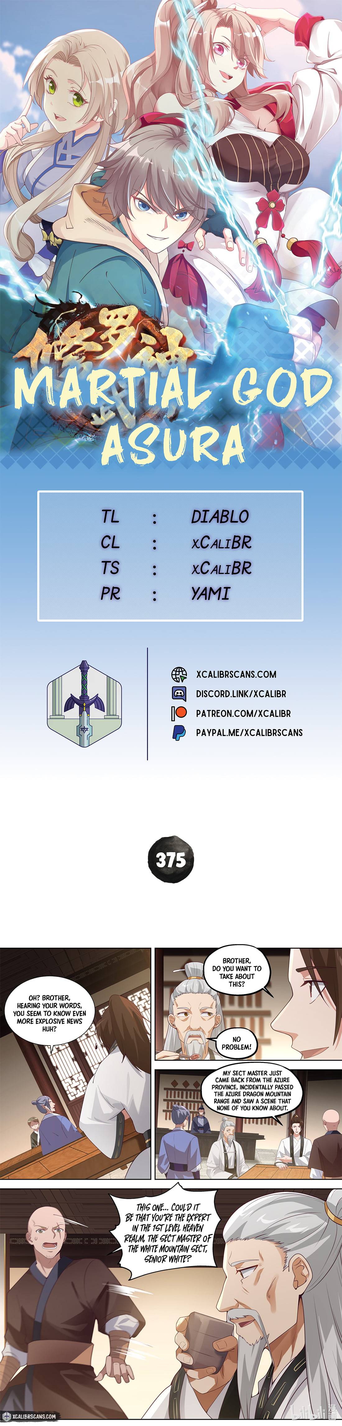 Martial God Asura chapter 375 page 1