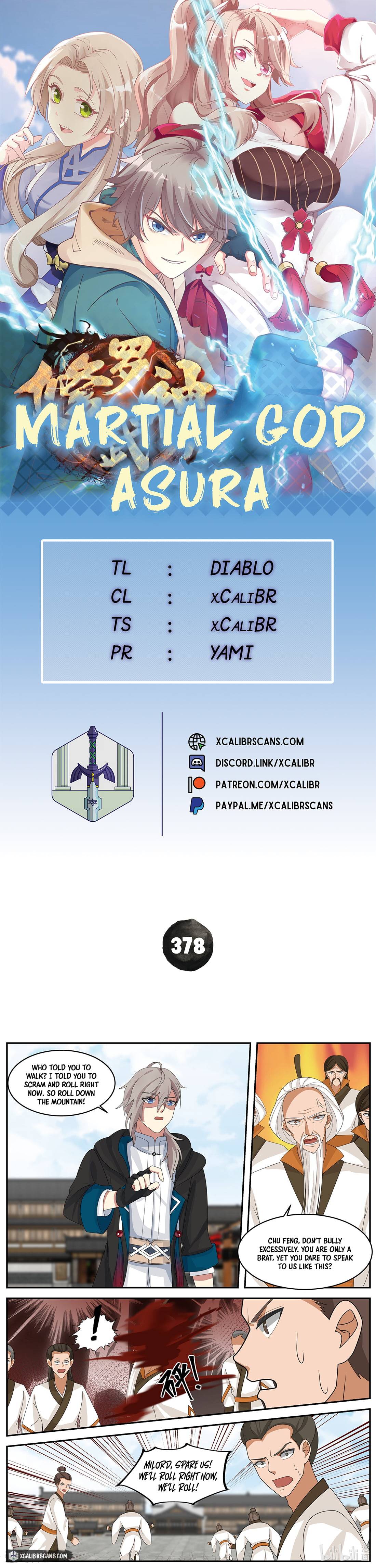 Martial God Asura chapter 378 page 1