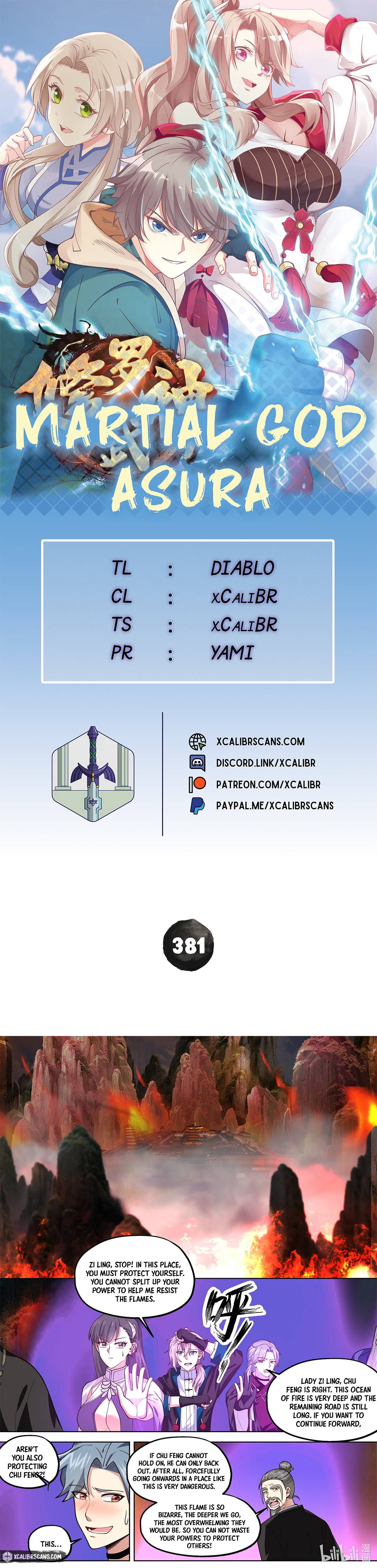 Martial God Asura chapter 381 page 1