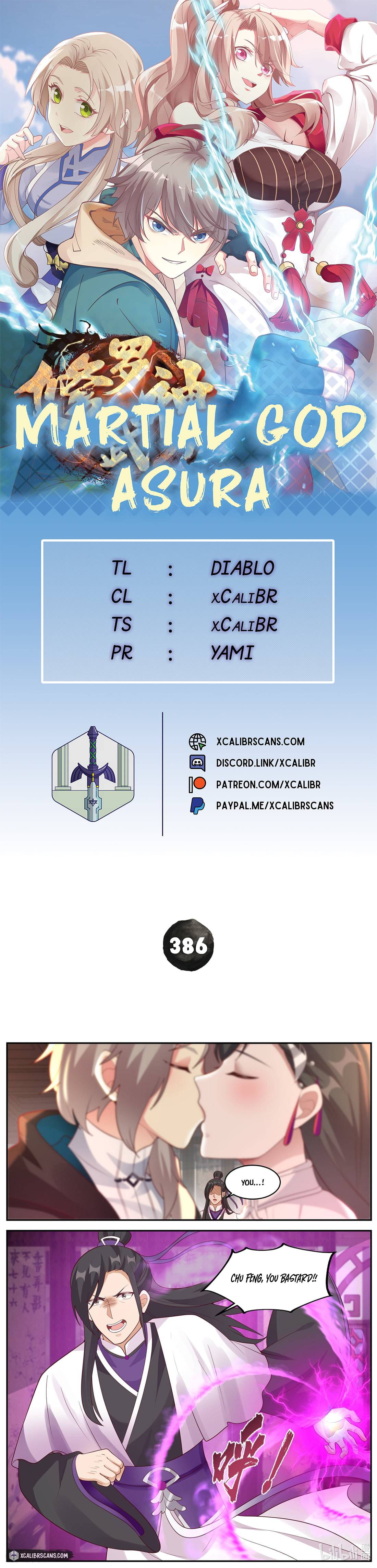 Martial God Asura chapter 386 page 1