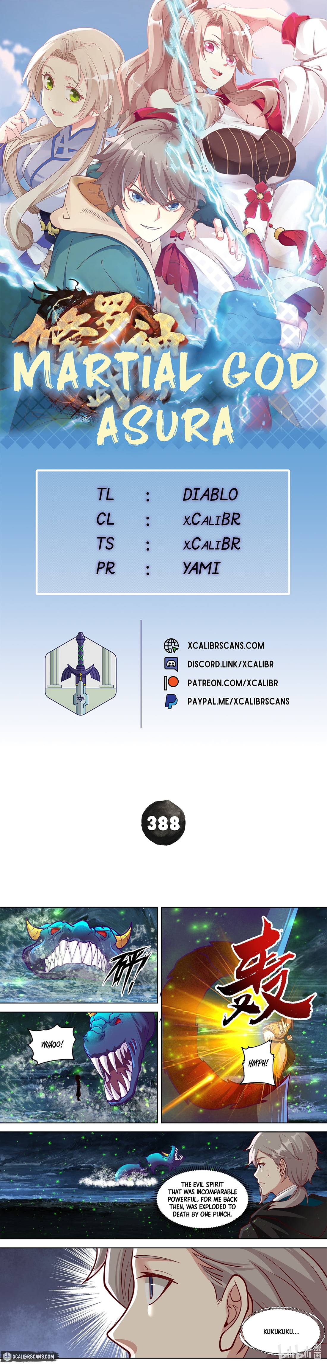 Martial God Asura chapter 388 page 1