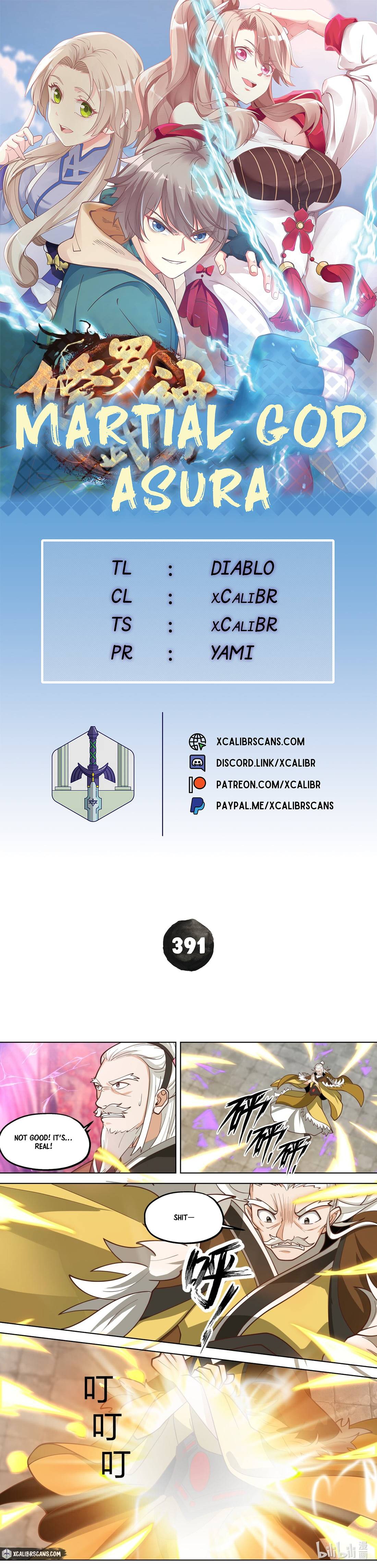Martial God Asura chapter 391 page 1
