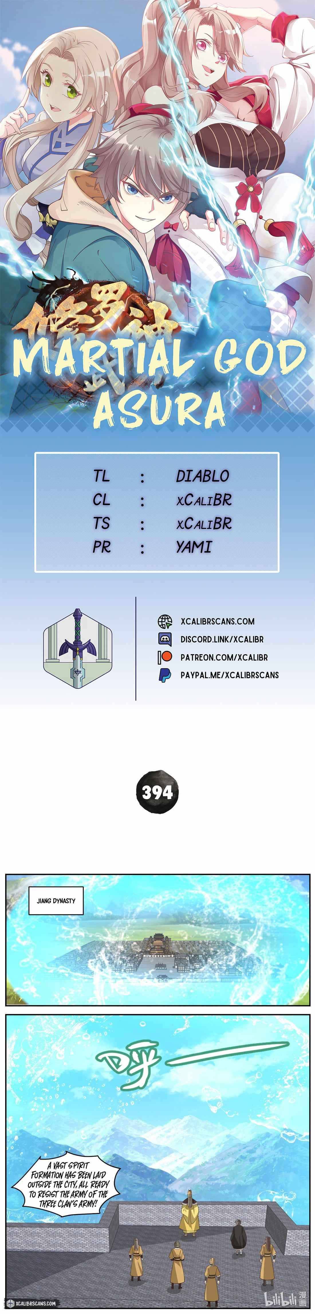 Martial God Asura chapter 394 page 1