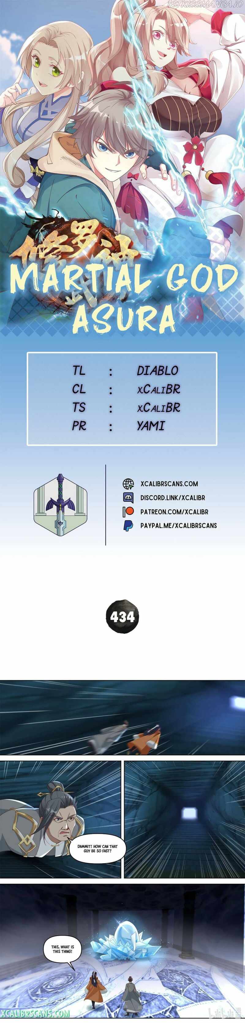 Martial God Asura chapter 434 page 1