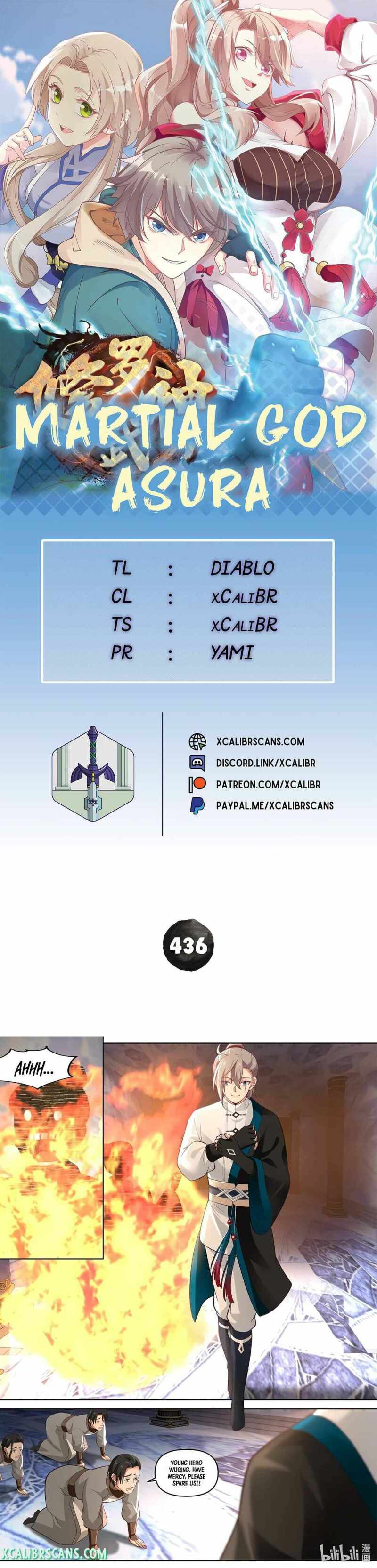 Martial God Asura chapter 436 page 1
