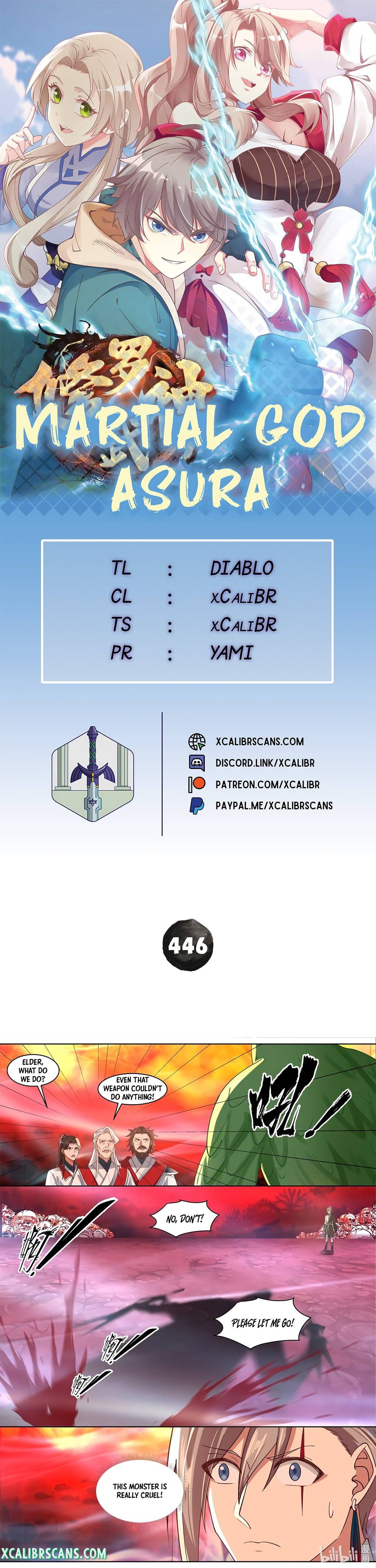 Martial God Asura chapter 446 page 1