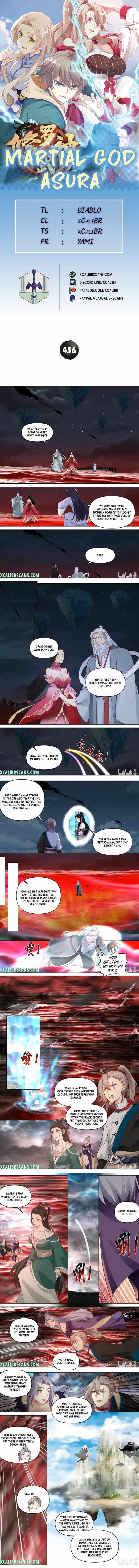 Martial God Asura chapter 456 page 1