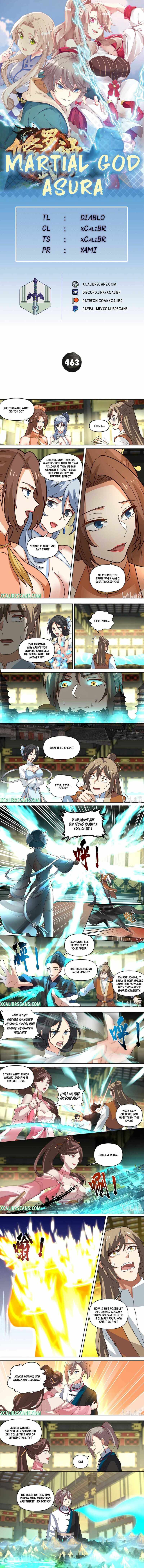 Martial God Asura chapter 463 page 1