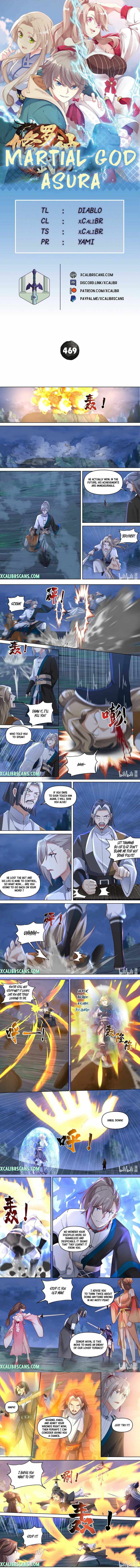 Martial God Asura chapter 469 page 1