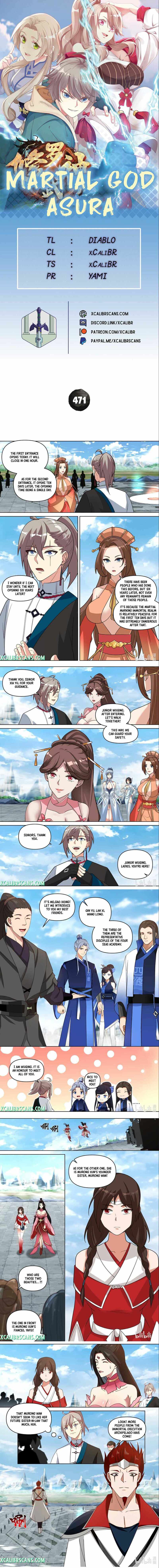 Martial God Asura chapter 471 page 1