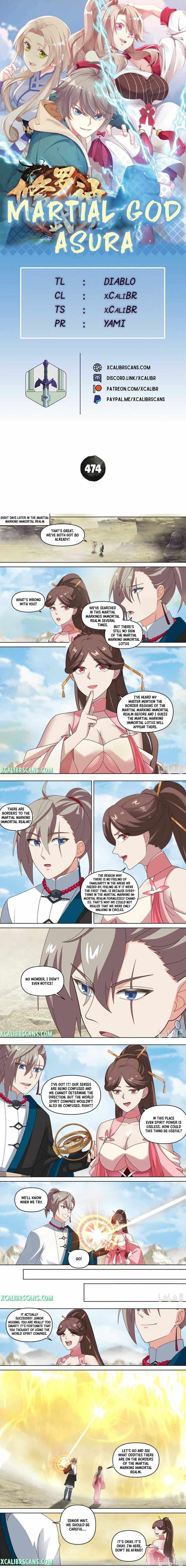 Martial God Asura chapter 474 page 1