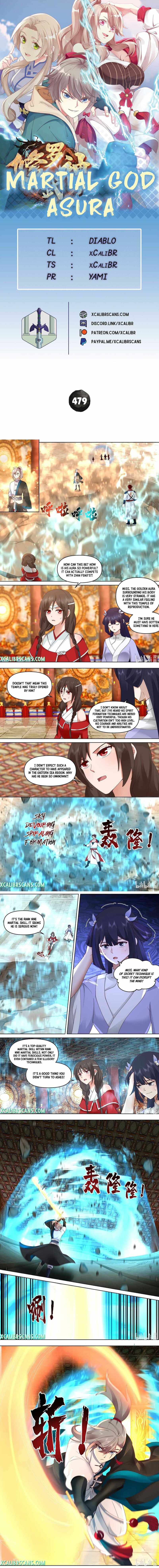 Martial God Asura chapter 479 page 1
